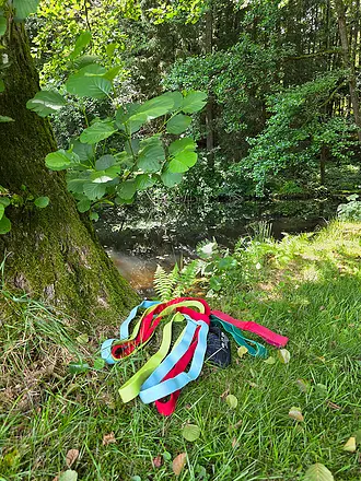 HUMANWERKSTATT | Banda de entrenamiento Textil Simple | rot